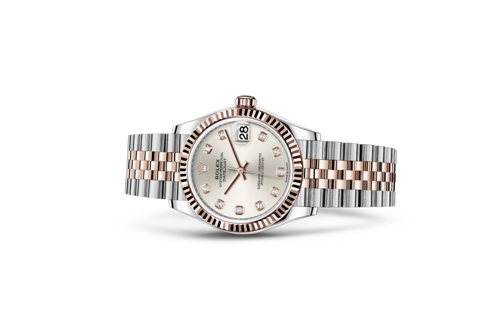 Rolex Datejust 31 Oyster 31 mm Oystersteel und immer Gold M278271-0016-1