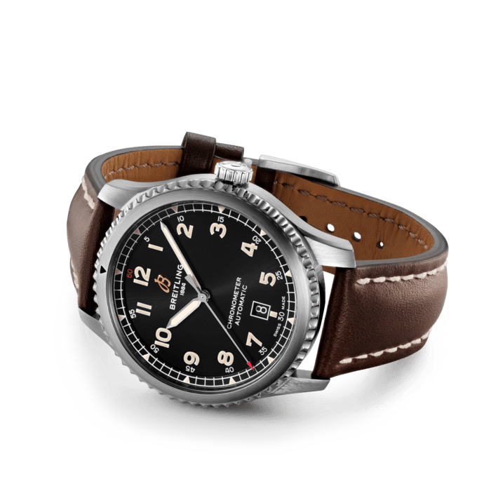 Breitling Aviator 8 Automatisch 41 Edelstahl Schwarz A17315101B1X3-2