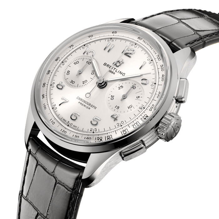 Breitling Premier B09 Chronograph 40 Edelstahl Silber AB0930371G1P1-1