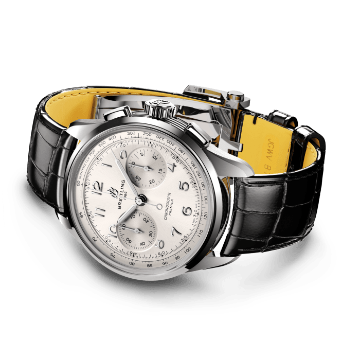 Breitling Premier B09 Chronograph 40 Edelstahl Silber AB0930371G1P1-2
