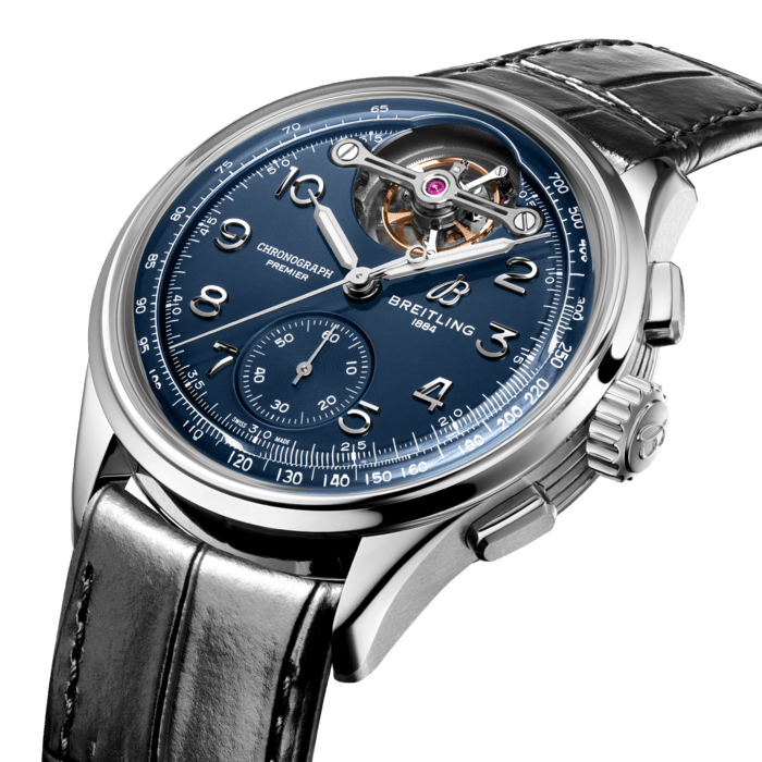 Breitling Premier B21 Chronograph Tourbillon 42 Willy Breitling Platinum Blue LB2120171C1P1-1