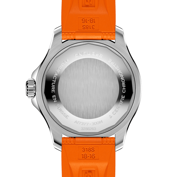 Breitling Superocean Automatic 36 Edelstahl Orange A17377211O1S1-3