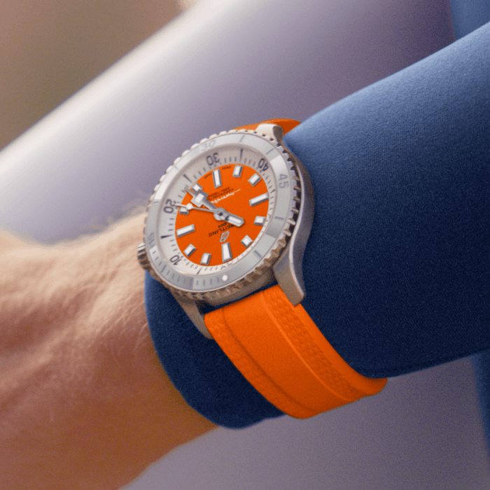 Breitling Superocean Automatic 36 Edelstahl Orange A17377211O1S1-4