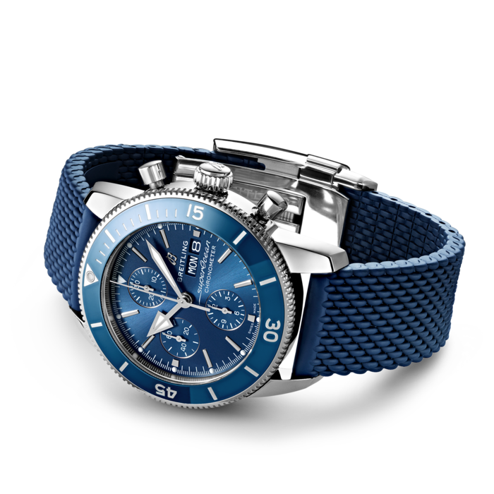 Breitling Superocean Heritage Chronograph 44 Edelstahlblau A13313161C1S1-2