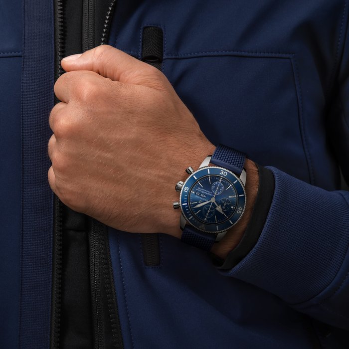 Breitling Superocean Heritage Chronograph 44 Edelstahlblau A13313161C1S1-4
