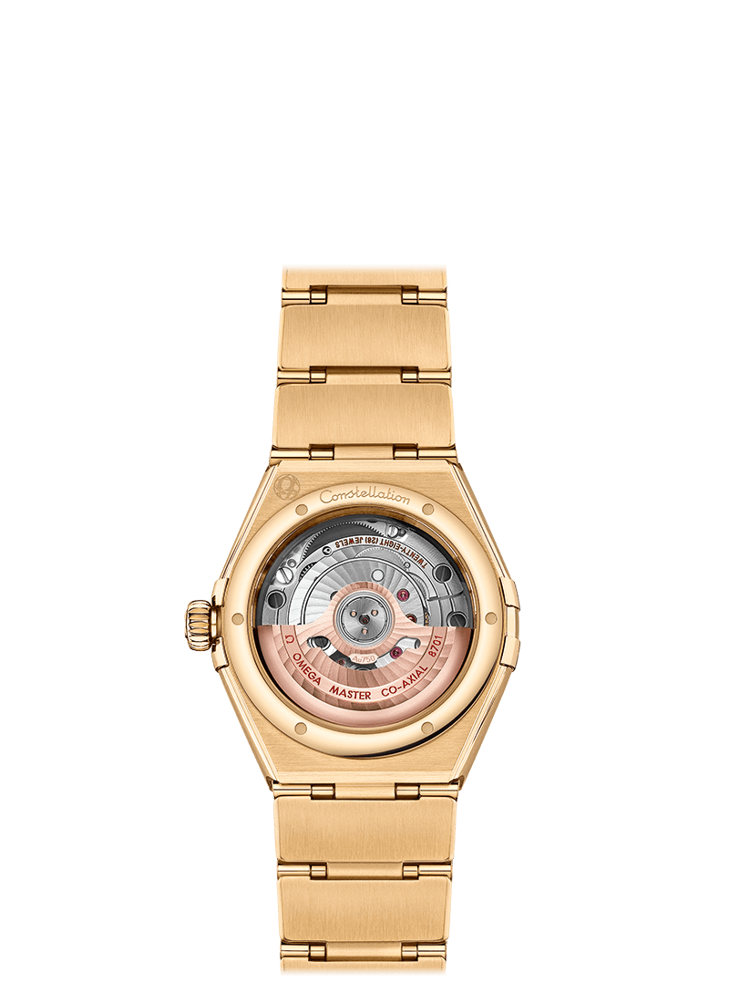 Omega Constellation Gelbgold Chronometer Uhr 131.55.29.20.52.002-1