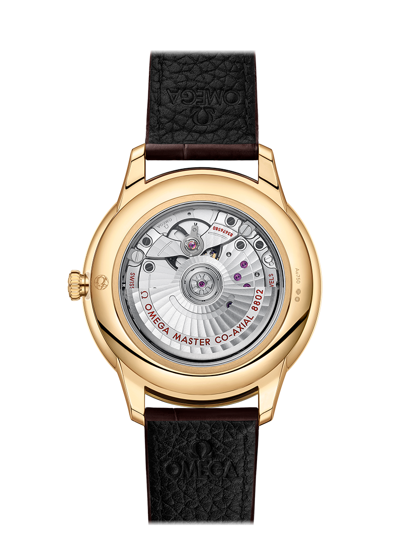 Omega de ville Gelbgold Chronometer Uhr 434.53.41.20.02.001-1