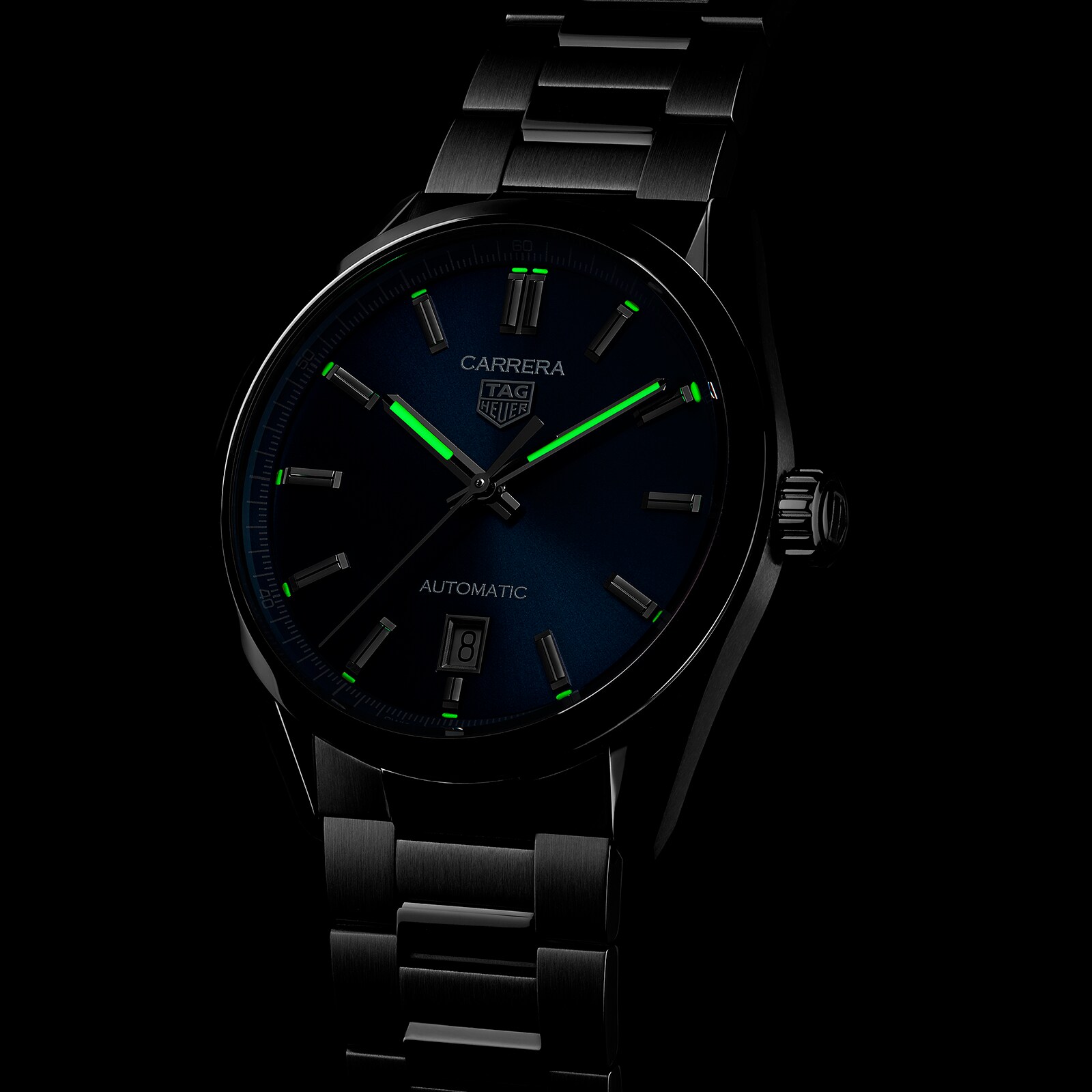 Tag Heuer Carrera Drei-Hand 39mm Automatische Herren WBN2112.ba0639-5