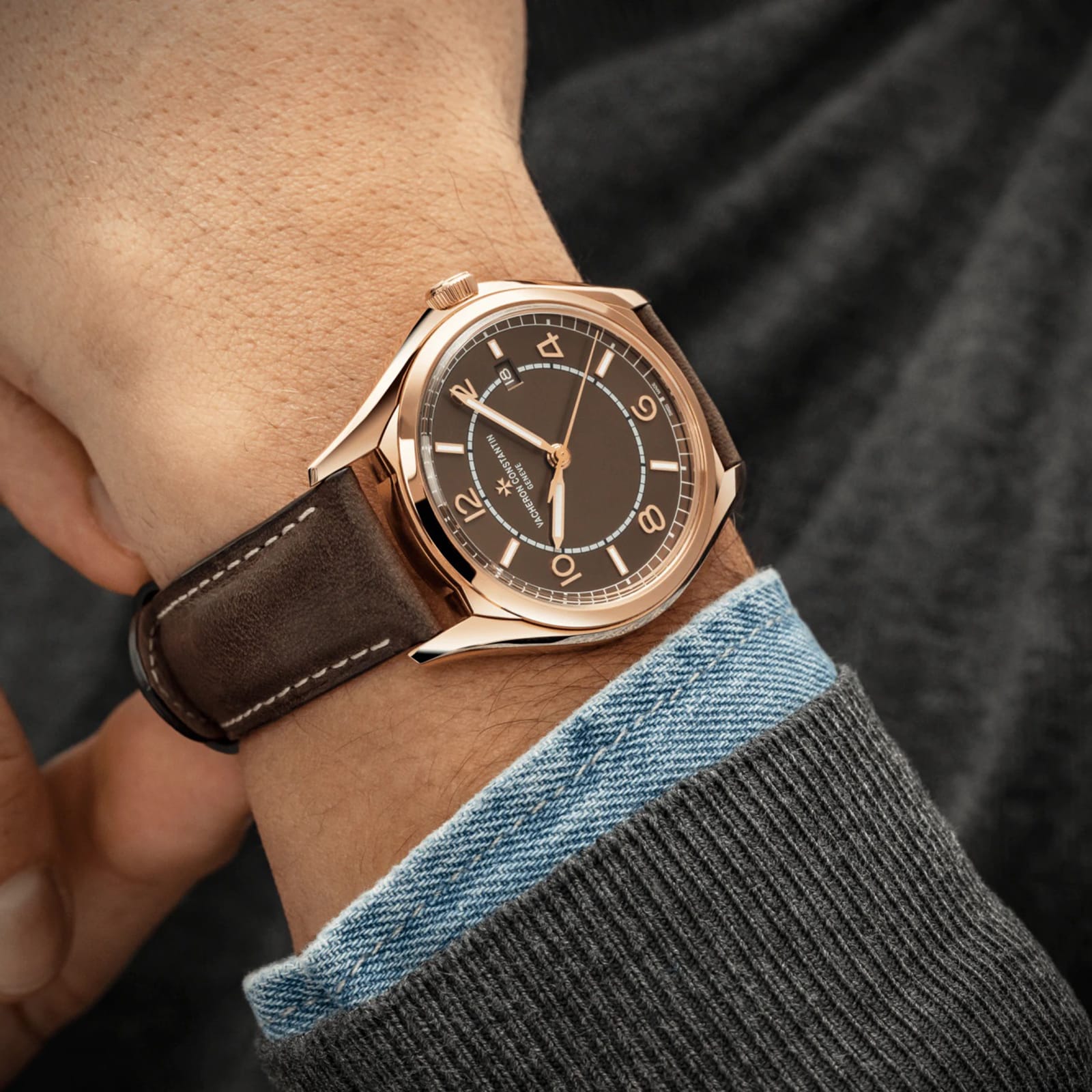 Vacheron Konstantin FiftySix Selbstwindeer 40 mm rosa Gold 4600E/000R-B576-2