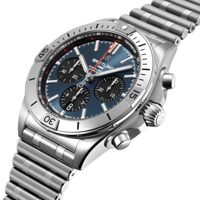 Breitling Chronomat B01 42 Edelstahl Blau AB0134101C1A1-1