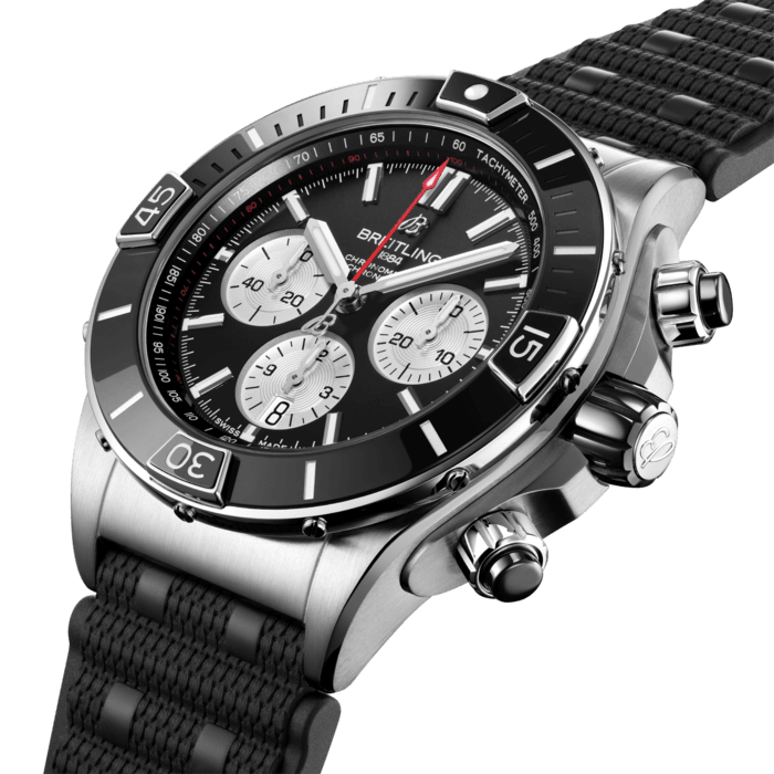 Breitling Super Chronomat B01 44 Edelstahl Black AB0136251B1S1-1