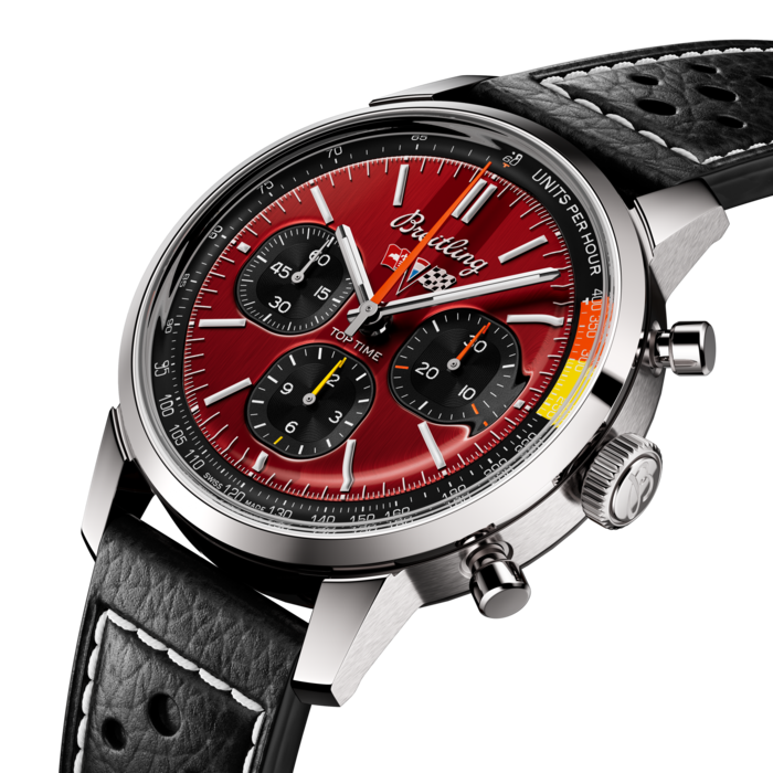 Breitling Top Time B01 Chevrolet Corvette Edelstahl Red AB01761A1K1X1-1
