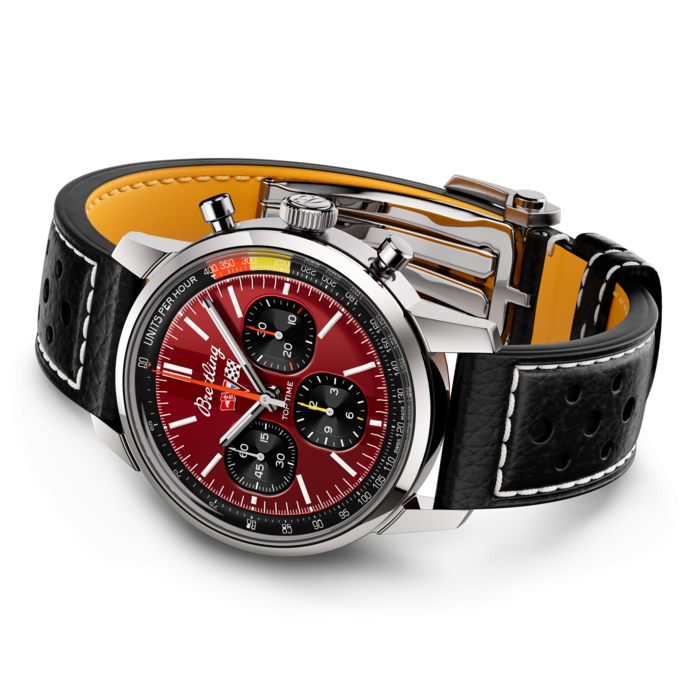 Breitling Top Time B01 Chevrolet Corvette Edelstahl Red AB01761A1K1X1-2