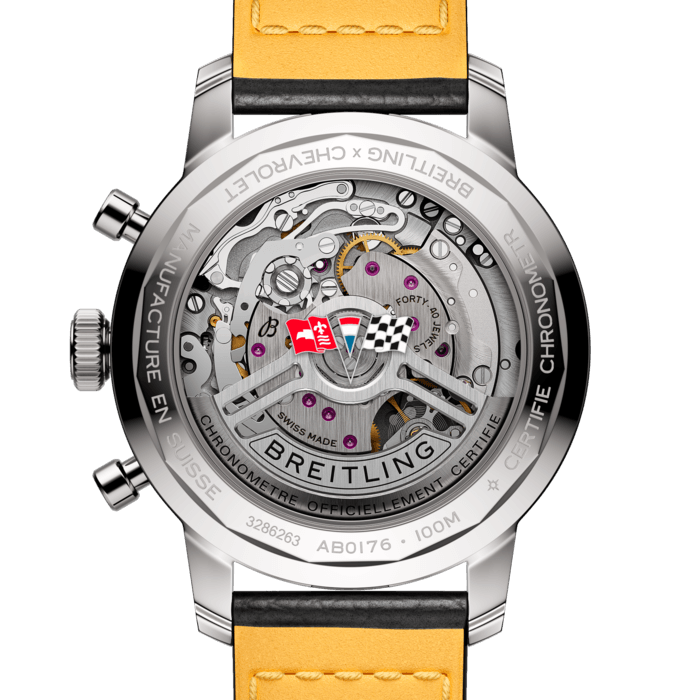 Breitling Top Time B01 Chevrolet Corvette Edelstahl Red AB01761A1K1X1-3