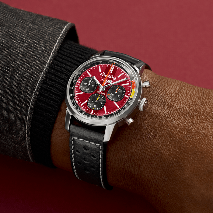 Breitling Top Time B01 Chevrolet Corvette Edelstahl Red AB01761A1K1X1-4
