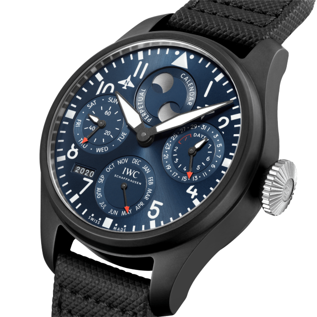 IW503001-Big Pilots Uhren-Replik Uhren Perpetual Calendar Edition Rodeo Drive-3