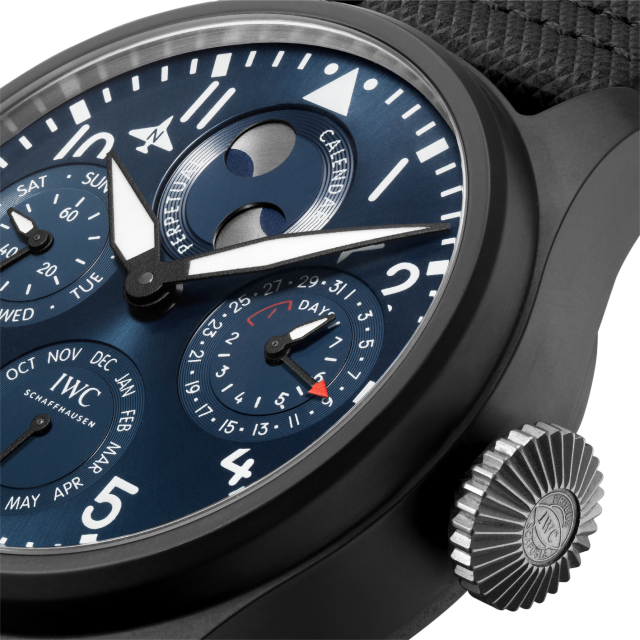 IW503001-Big Pilots Uhren-Replik Uhren Perpetual Calendar Edition Rodeo Drive-5