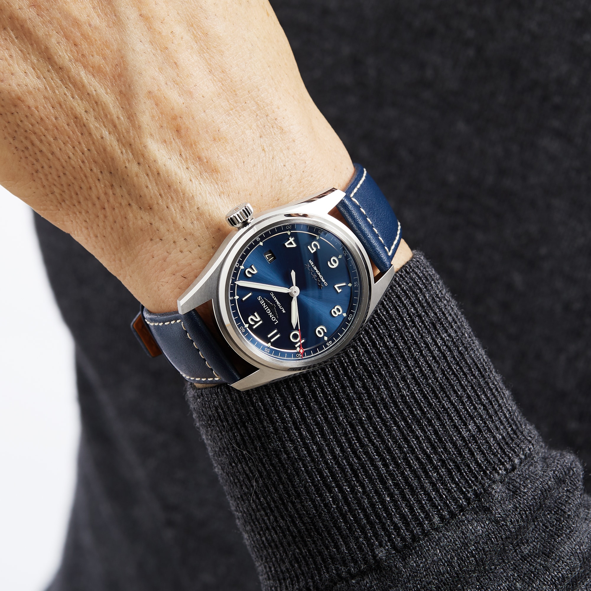 Longines Spirit 40mm Herren Replik Uhren L38104930-5
