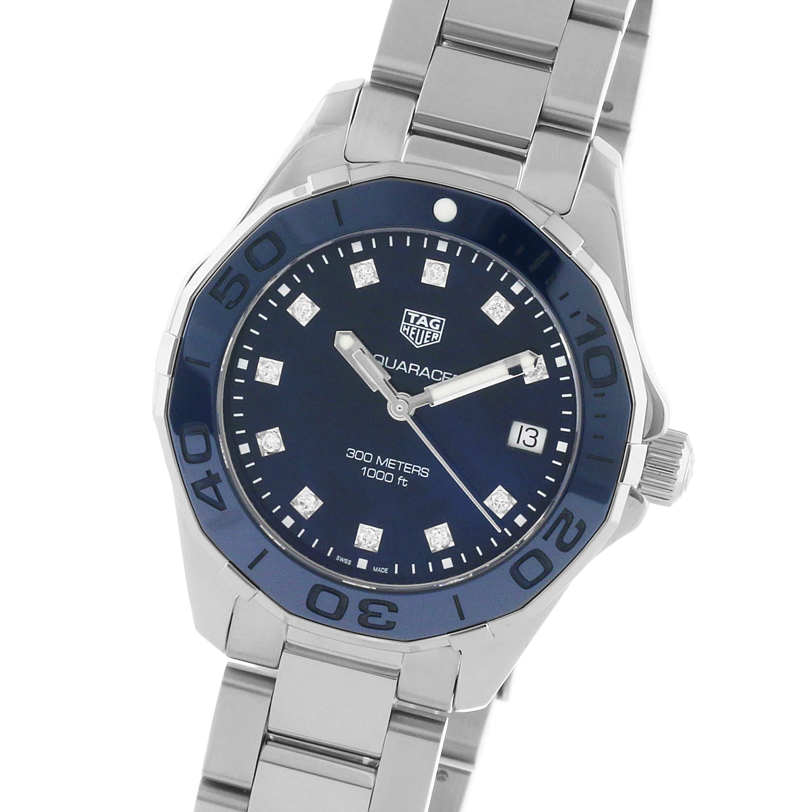 Tag Heuer Aquaracer Quartz 35mm Ladies Uhr Way131l.ba0748-3