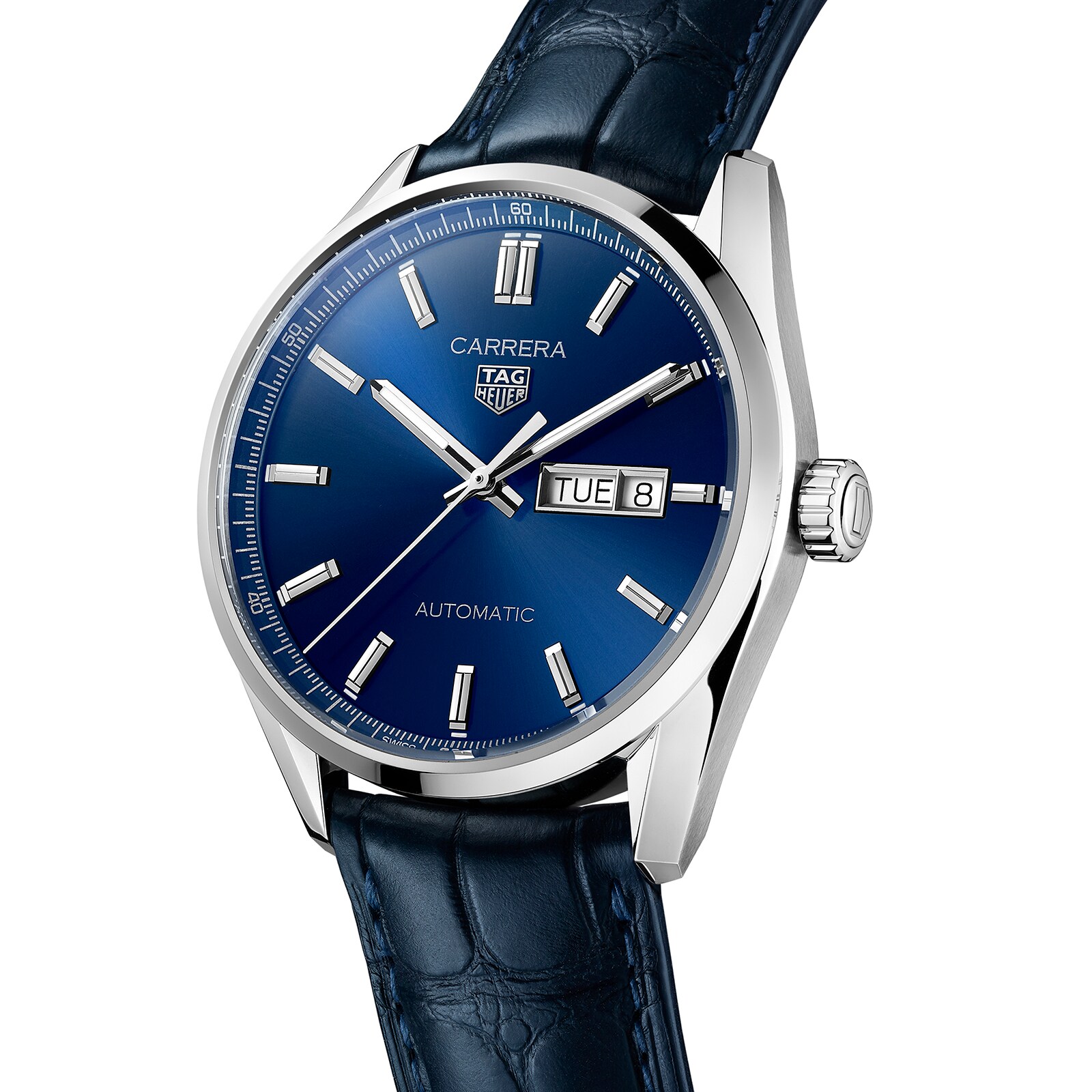 Tag Heuer Carrera drei Handautomatische Herren 41mm Uhr WBN2012.FC6502-2