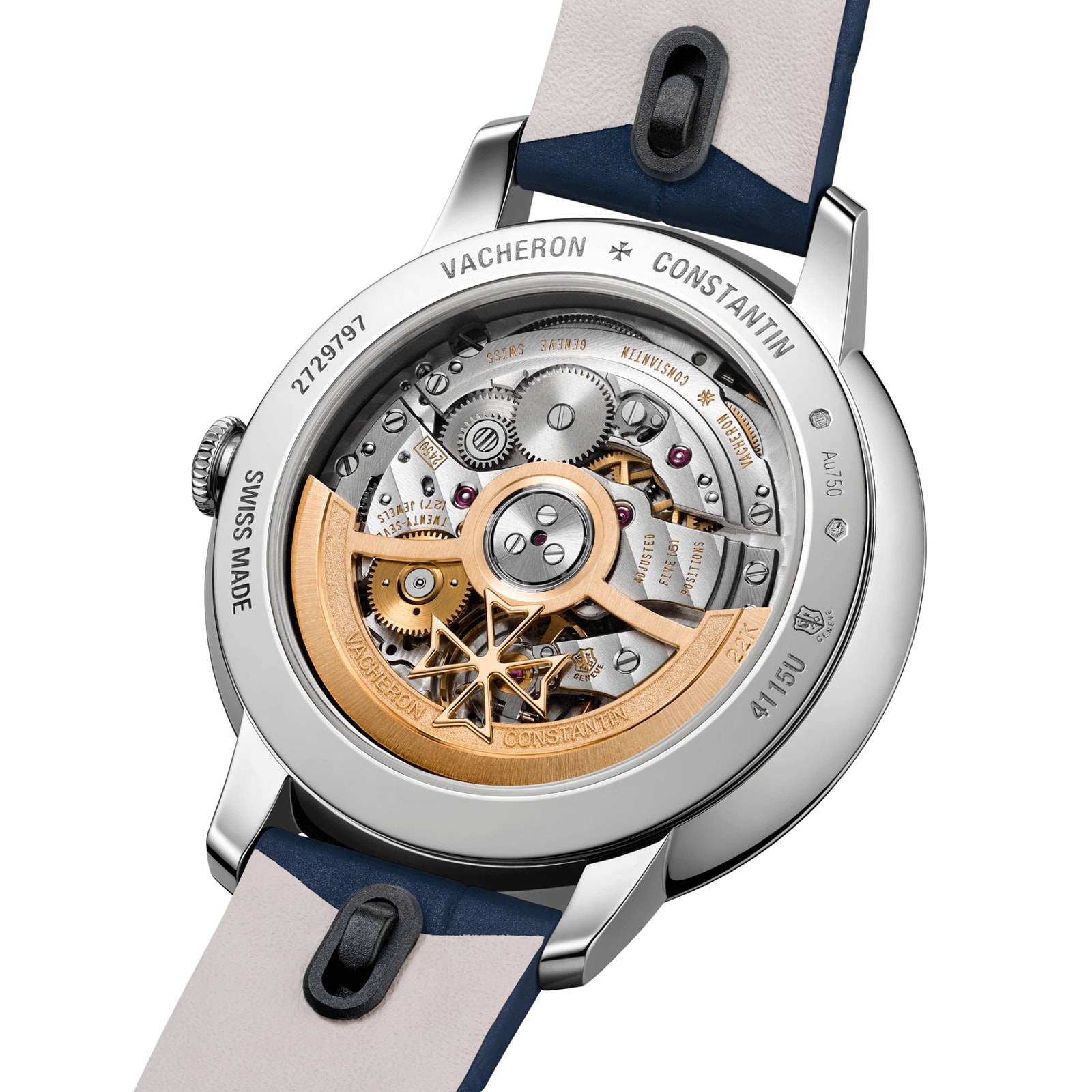 Vacheron Constantin Patrimony Selbstwindeer 36,5 mm Weißgold 4115U/000G-B908-1