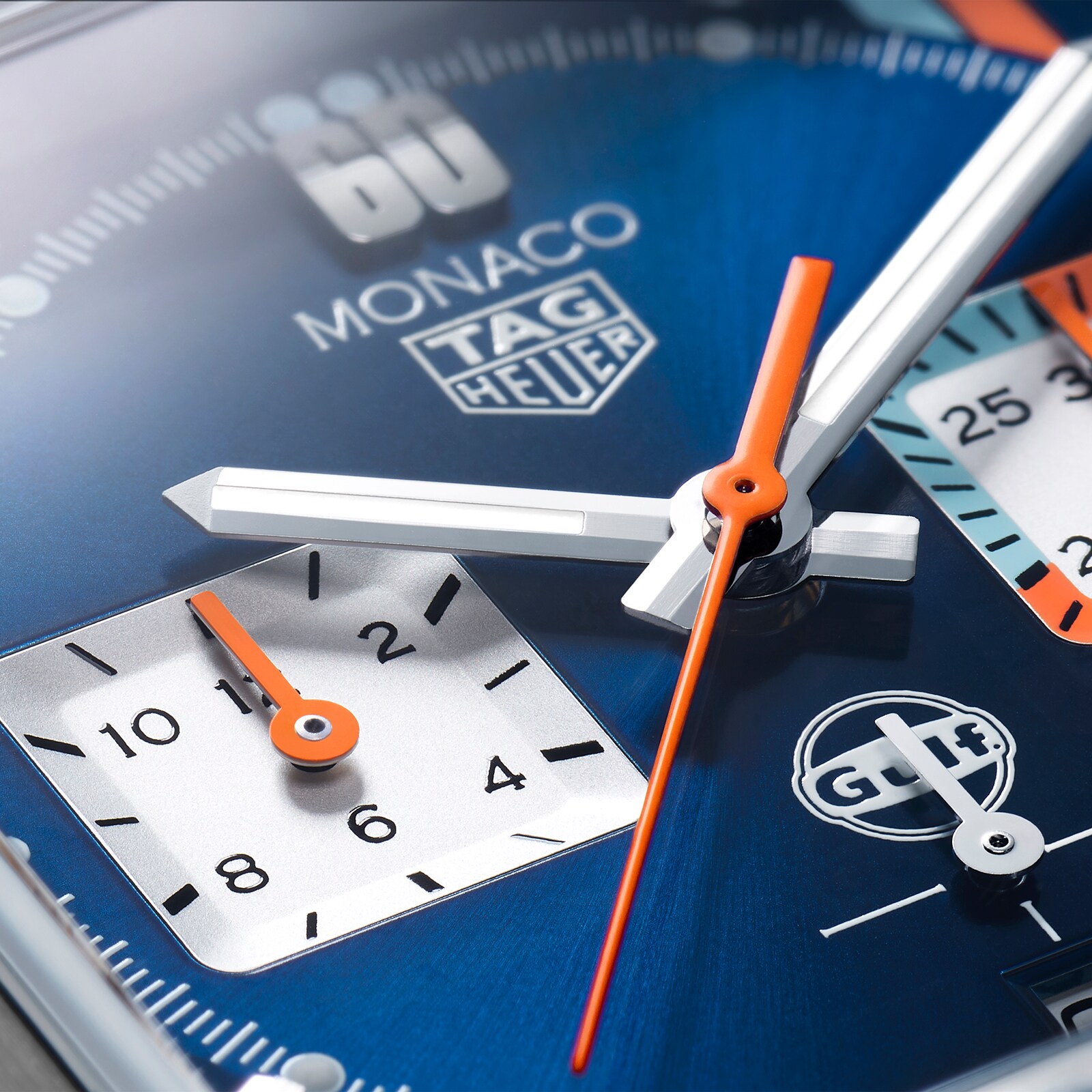 Tag Heuer Monaco Gulf Special Edition 39mm Mens Replik Uhren CBL2115.fc6494-3