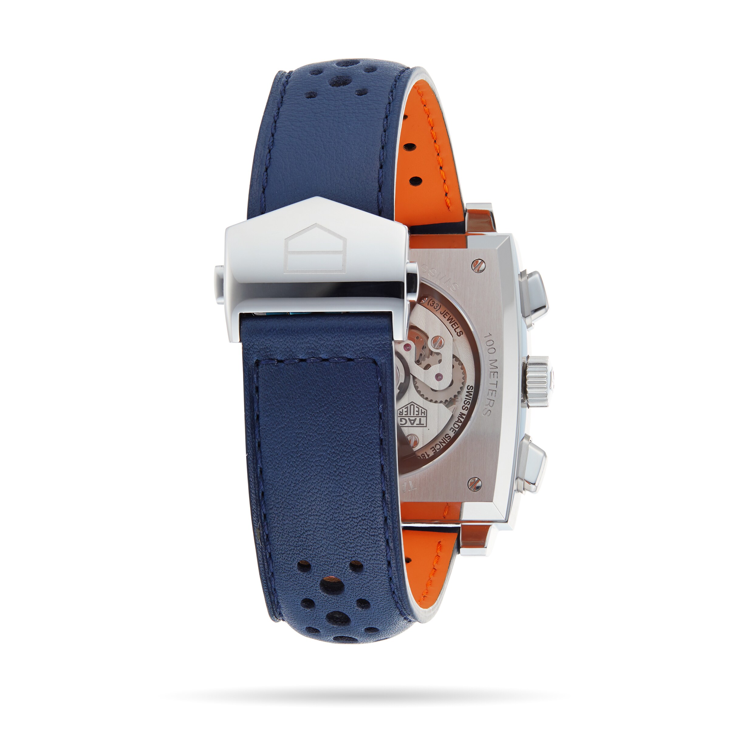 Tag Heuer Monaco Gulf Special Edition 39mm Mens Replik Uhren CBL2115.fc6494-5