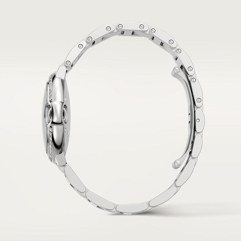 Ballon Bleu de Cartier Uhr 33 mm Automatische Bewegungsstahldiamanten-2
