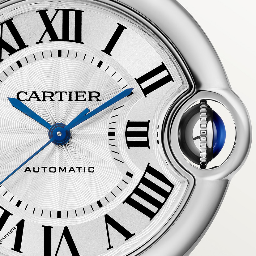 Ballon Bleu de Cartier Uhr 33 mm mechanische Bewegung mit automatischer Wickelstahl-1