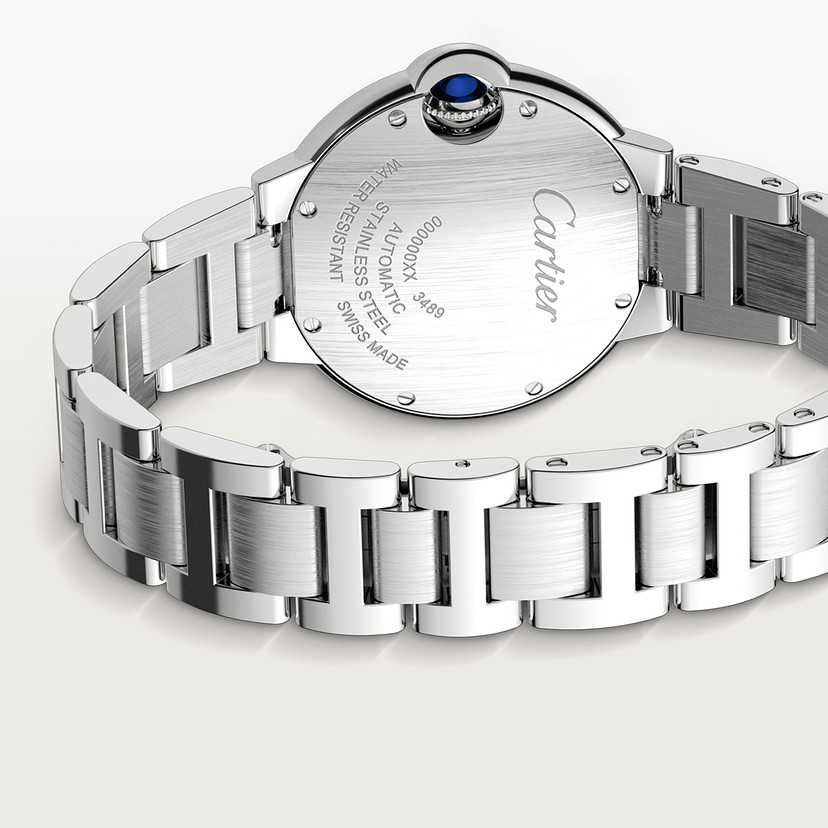 Ballon Bleu de Cartier Uhr 33 mm mechanische Bewegung mit automatischer Wickelstahl-4