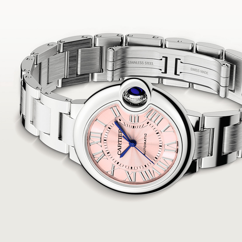 Ballon Bleu de Cartier Uhr 33 mm mechanische Bewegung mit automatischer Wickelstahl-7