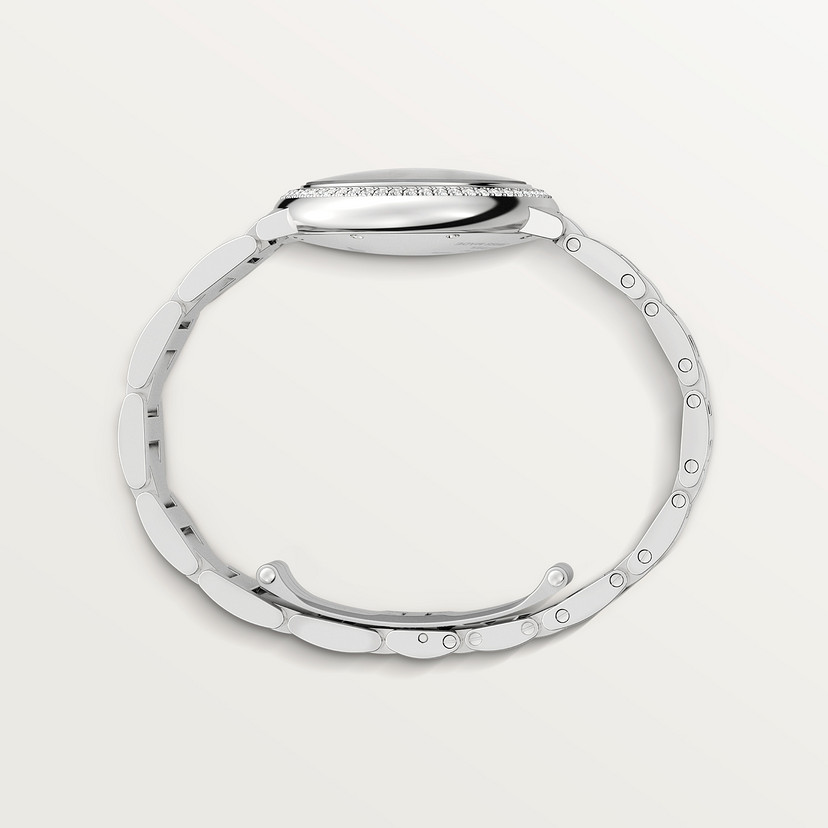 Ballon Bleu de Cartier Uhr 33 mm mechanische Bewegung mit automatischen Wickelstahldiamanten-4