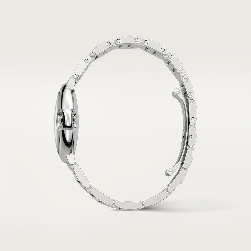 Ballon Bleu de Cartier Uhr 33 mm mechanische Bewegung mit automatischen Wickelstahldiamanten-4