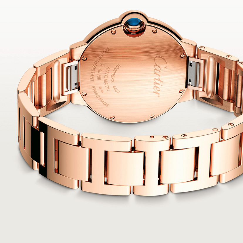 Ballon Bleu de Cartier Uhr 36 mm Automatische mechanische Bewegung Roségold Diamanten-1