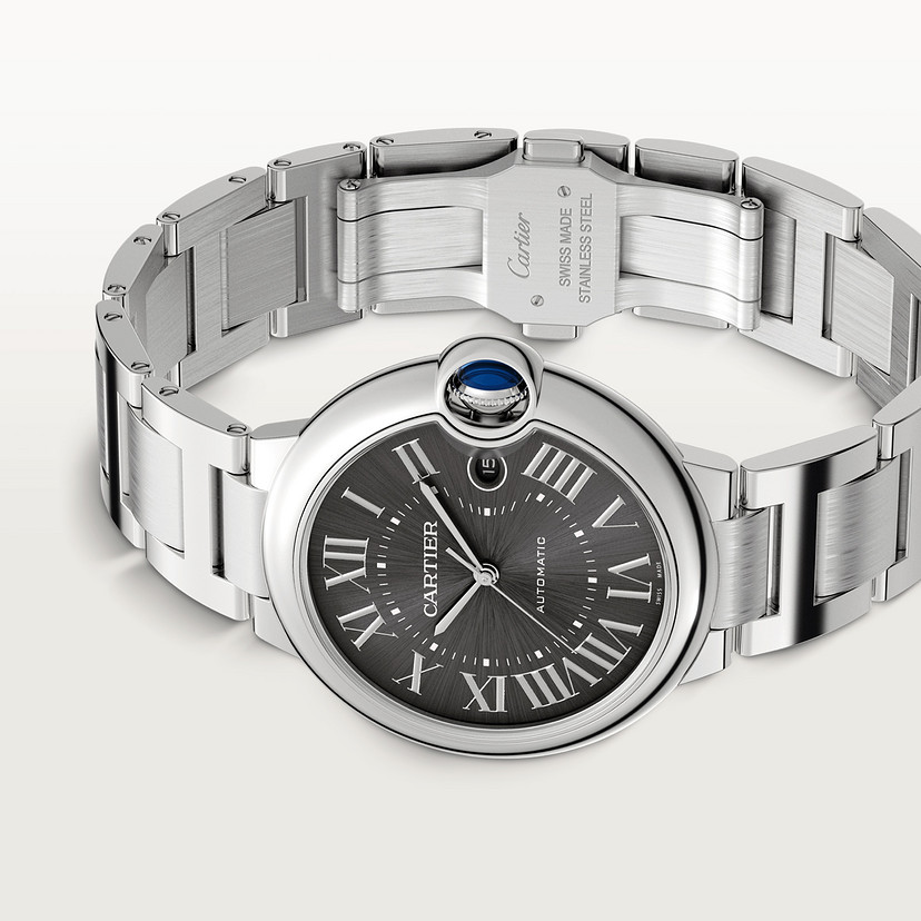 Ballon Bleu de Cartier Uhr 40 mm automatischer Bewegungsstahl-3