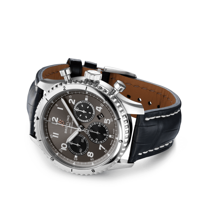 Breitling Aviator 8 B01 Chronograph 43 Edelstahl -Anthrazit AB0119131B1P1-1