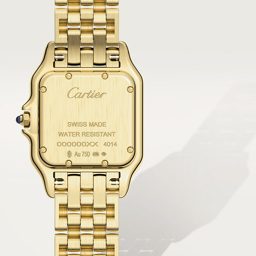 Panthère de Cartier Uhrenmedium Modell Quarz Bewegung Gelbgold-3