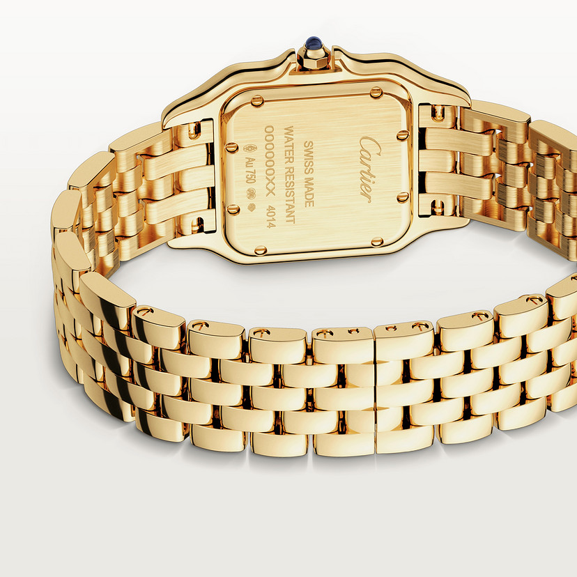 Panthère de Cartier Uhrenmedium Modell Quarz Bewegung Gelbgold-7