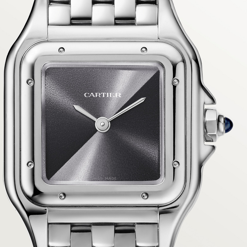 Panthère de Cartier Replik Uhren Small Model Quartz Bewegung Stahl-1