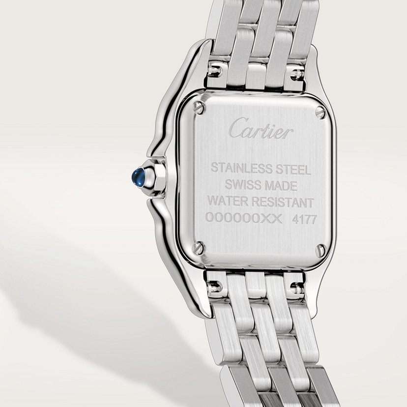Panthère de Cartier Replik Uhren Small Model Quartz Bewegung Stahl-2