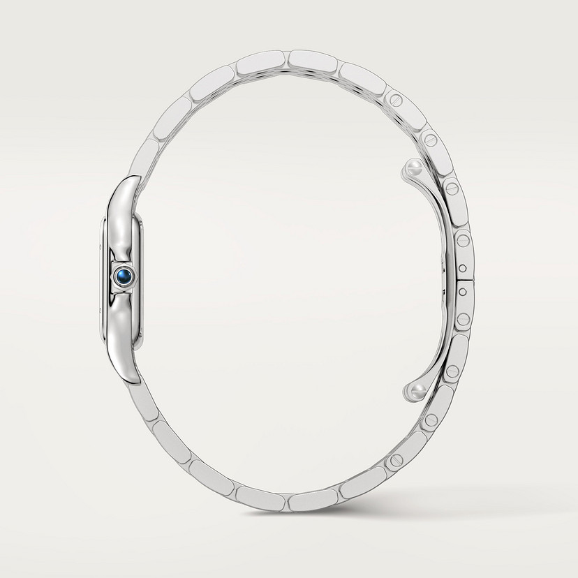 Panthère de Cartier Replik Uhren Small Model Quartz Bewegung Stahl-4