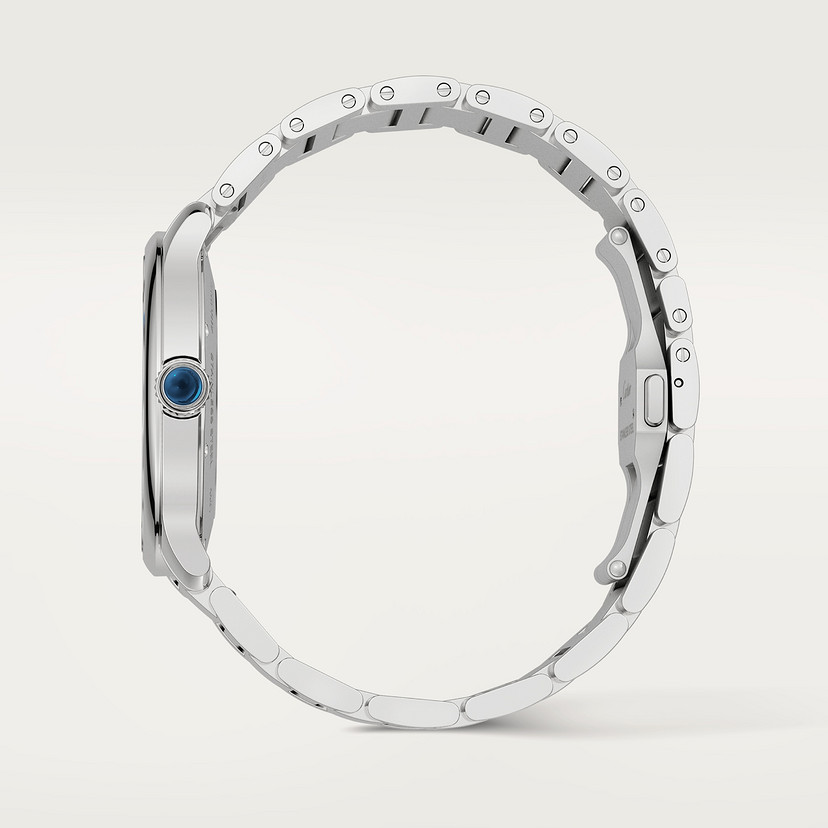 Ronde muss de Cartier Replik Uhren 40 mm automatischer Bewegungsstahl beobachten-3