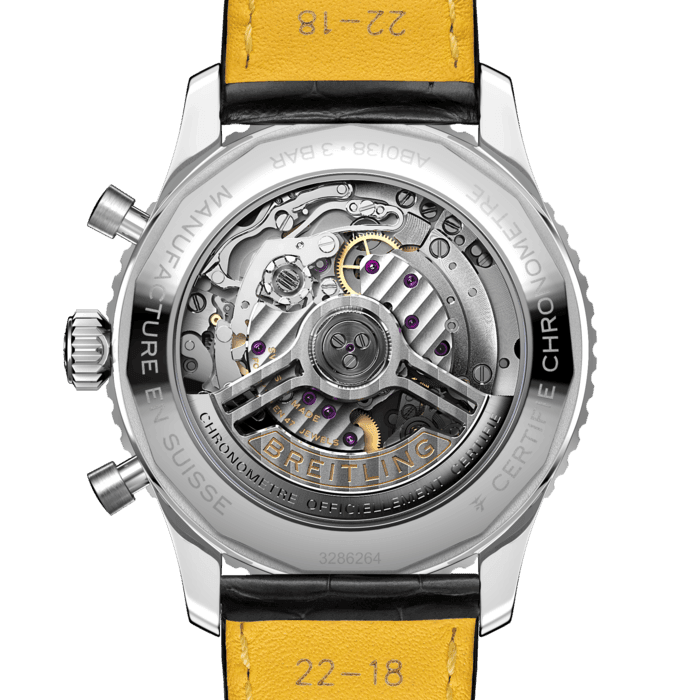 Breitling Navitimer B01 Chronograph 43 Edelstahl Eisblau AB0138241C1P1-3