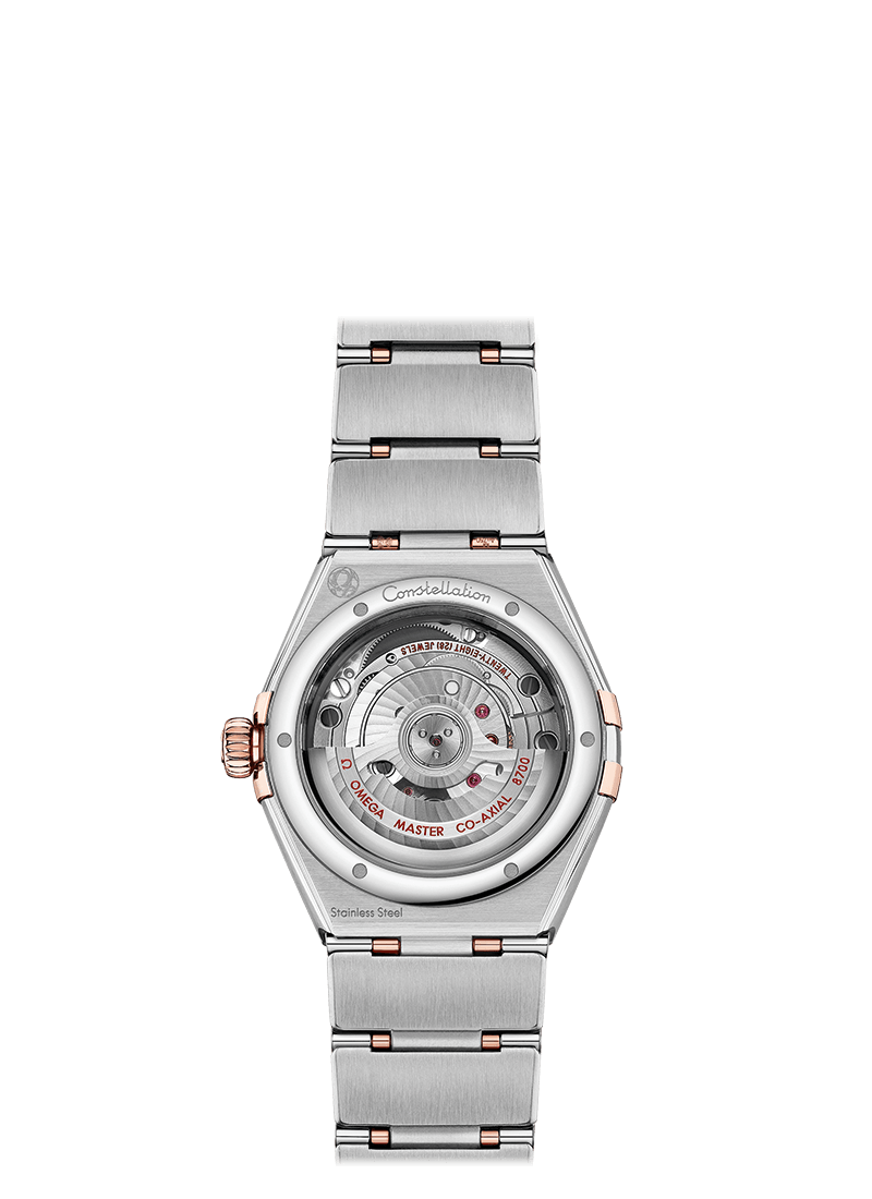Omega Constellation Stahl Sedna Gold Chronometer Uhr 131.20.29.20.05.001-1