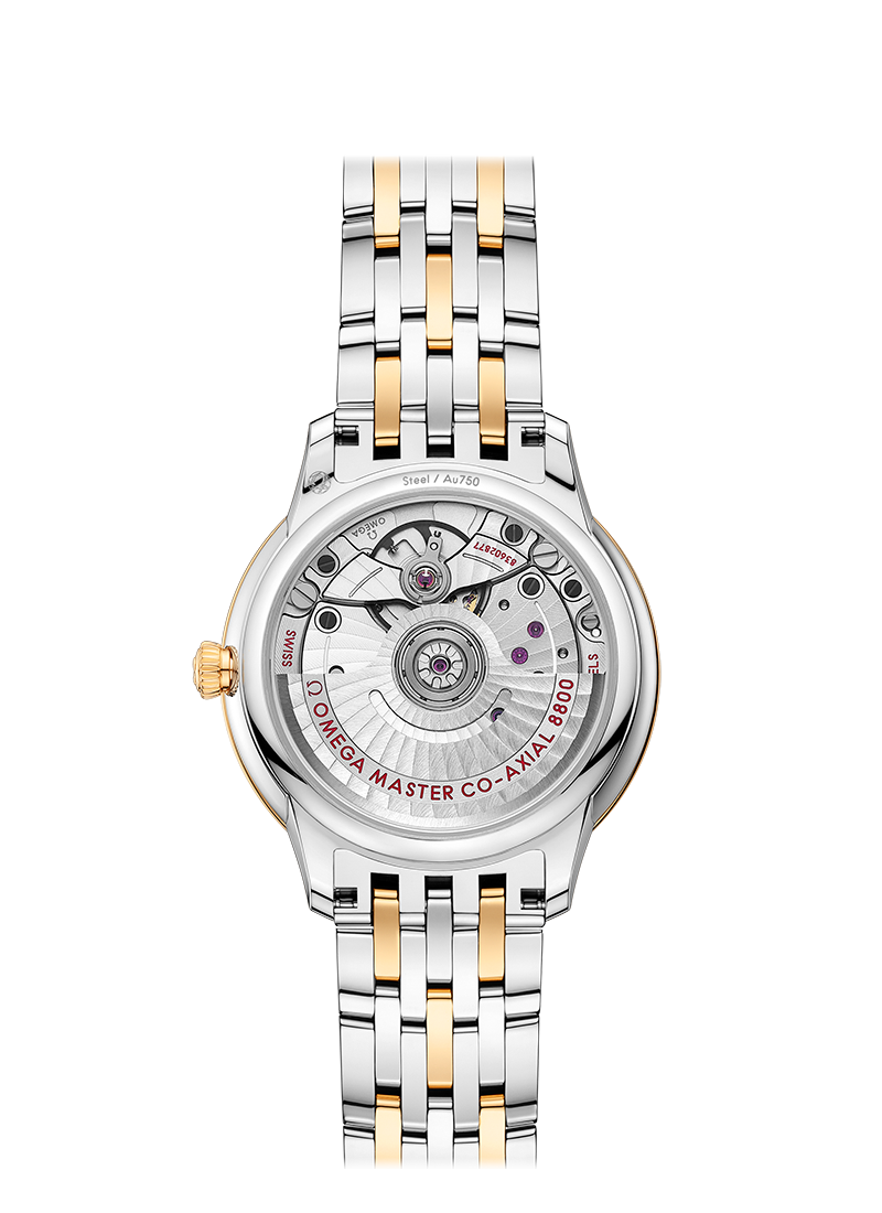Omega de ville Stahlgelbgold Chronometer Uhr 434.20.34.20.02.002-1