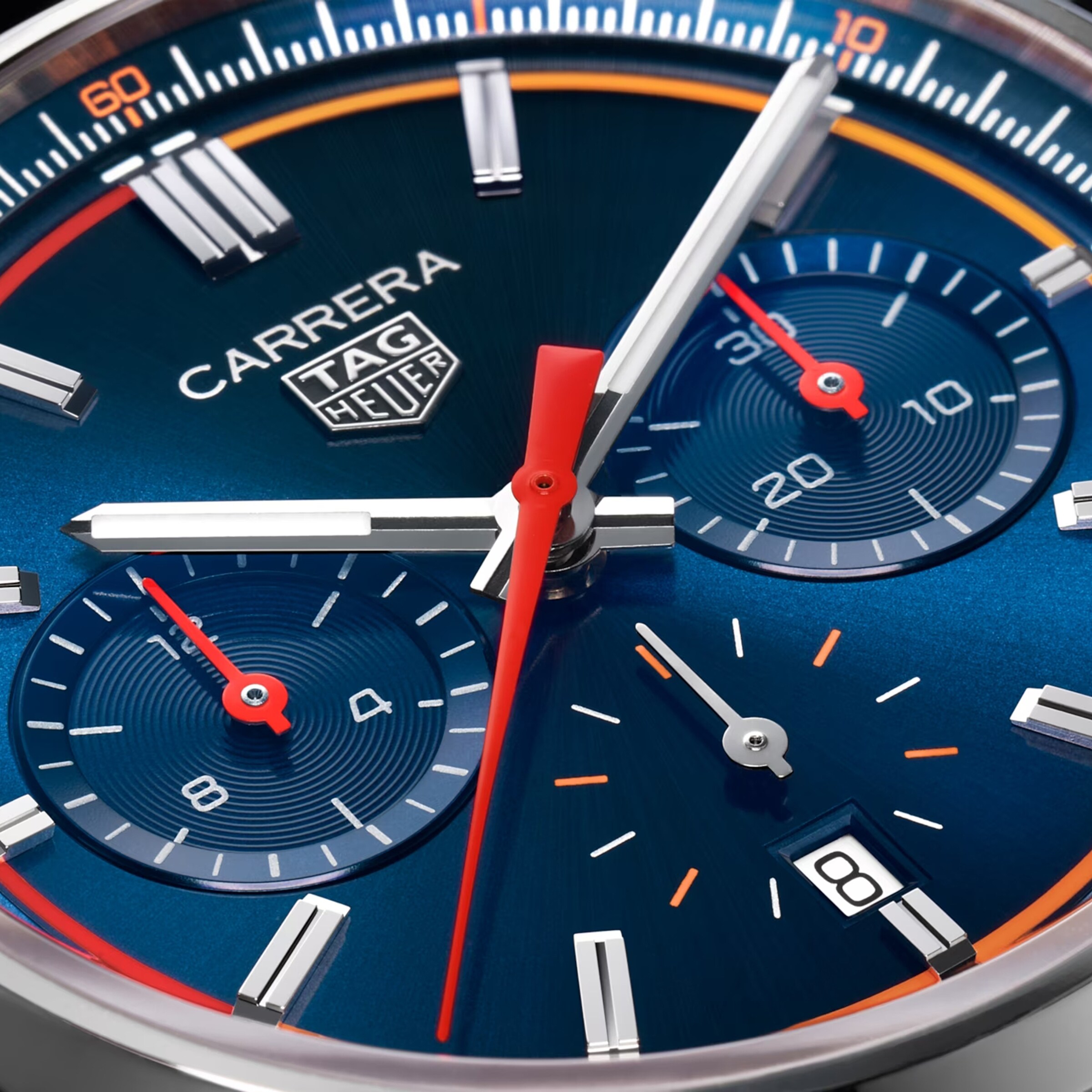 Tag Heuer Carrera Chronograph 42mm Herren Blau CBN201D.FC6543-1