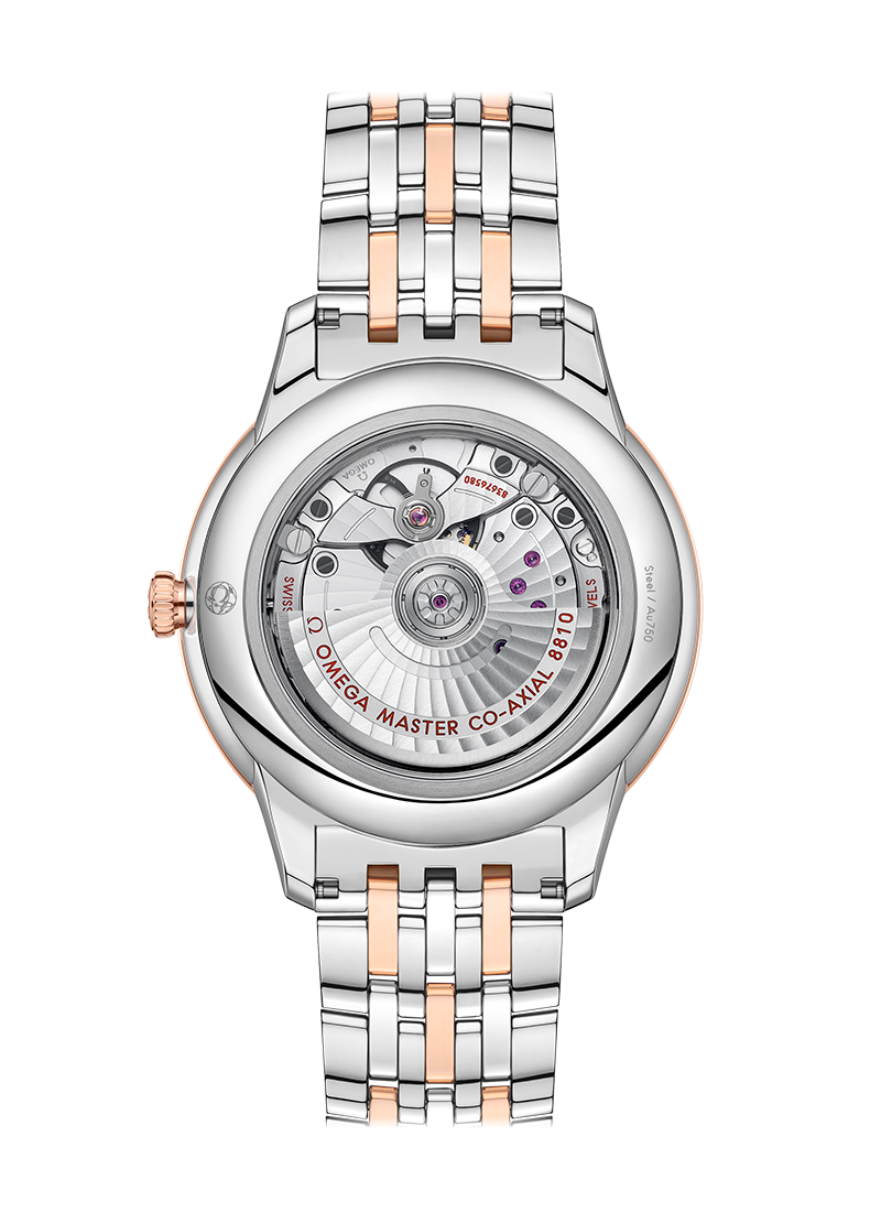 Omega de ville Steel Sedna Gold Chronometer Uhr 434.20.41.21.09.001-1