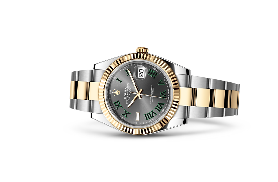 Rolex Datejust 41 Auster 41 mm Austersteel und Gelbgold M126333-0019-1