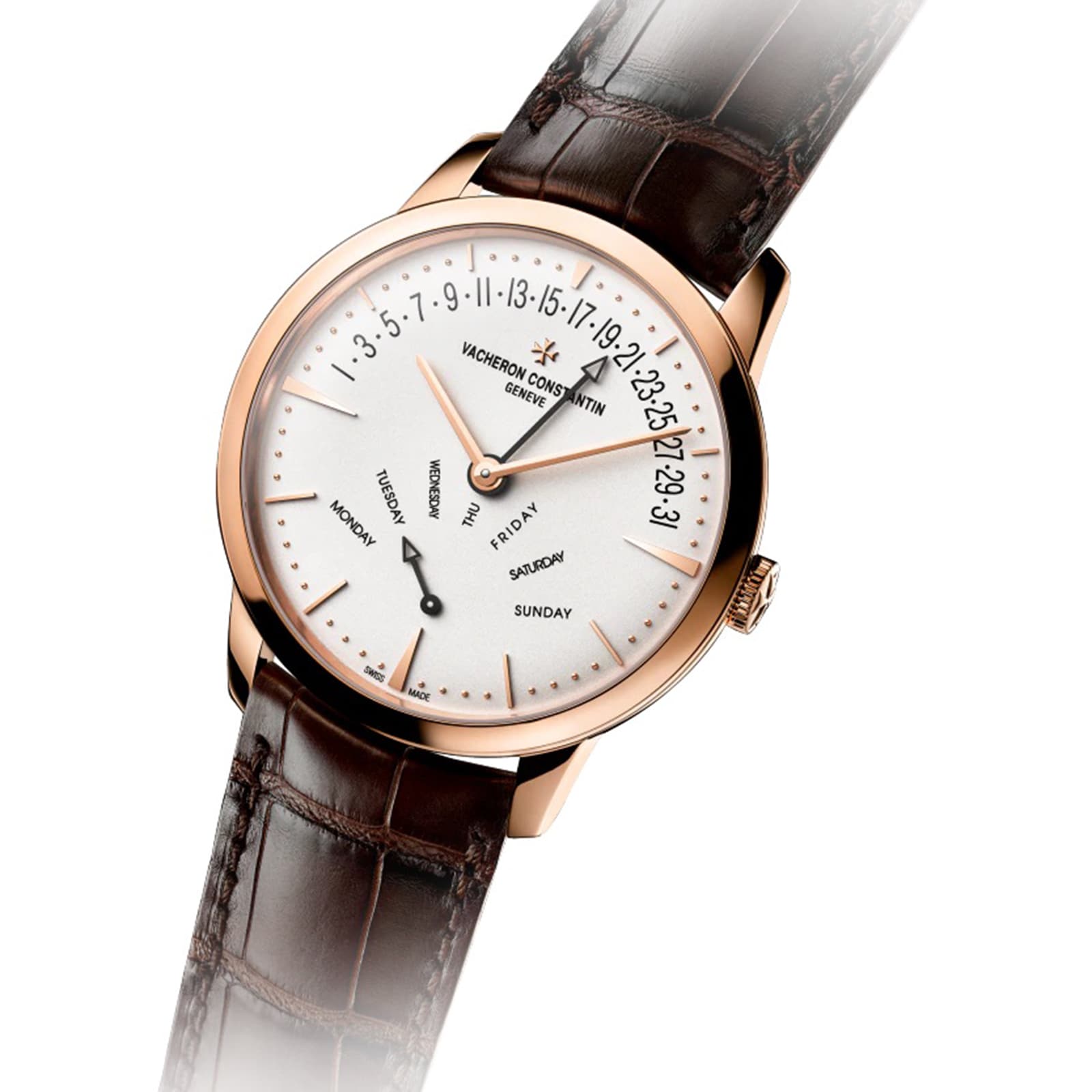 Vacheron Konstantin Patrograde retrograde Tageszeit 42,5 mm Pink Gold 4000U/000R-B110-1