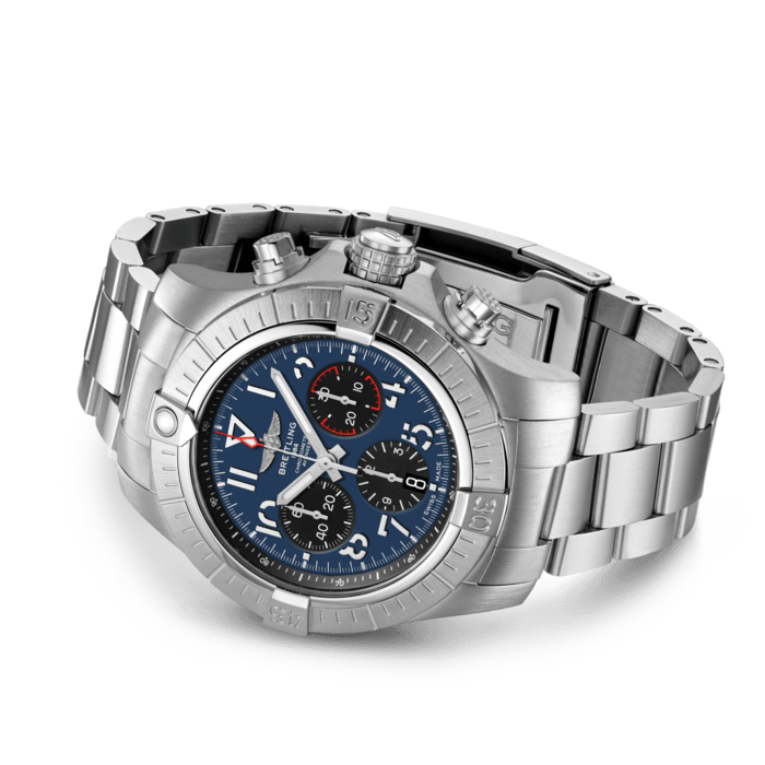 Breitling Avenger B01 Chronograph 45 Edelstahlblau AB01821A1C1A1-2